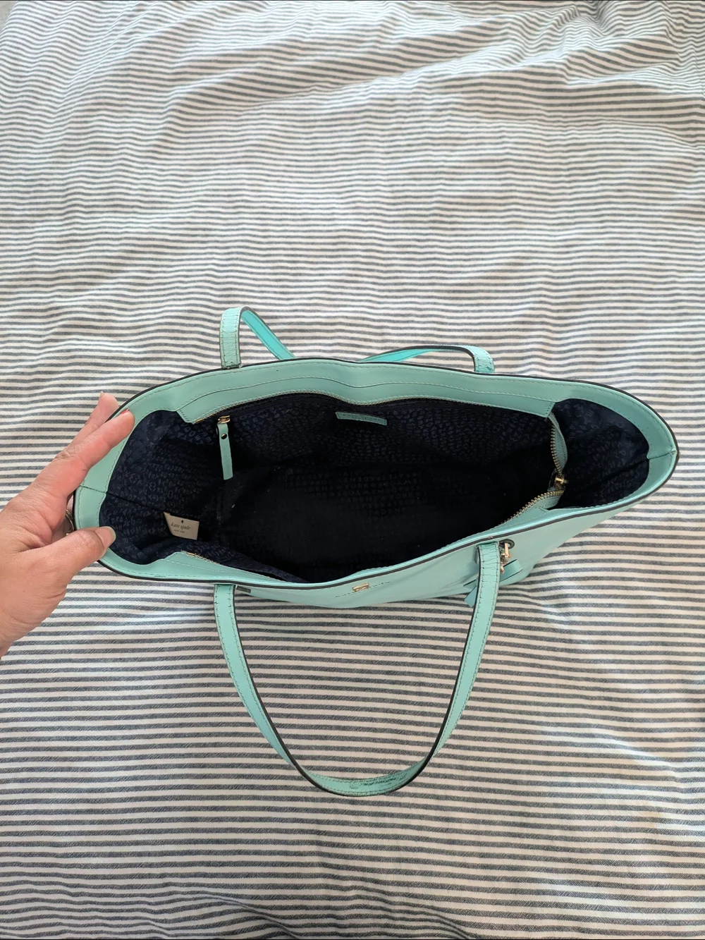 kate spade smooth leather